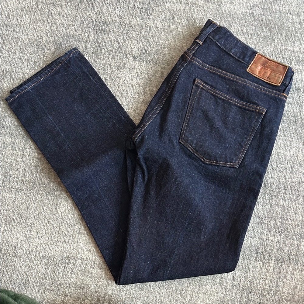 J CREW dark wash jeans